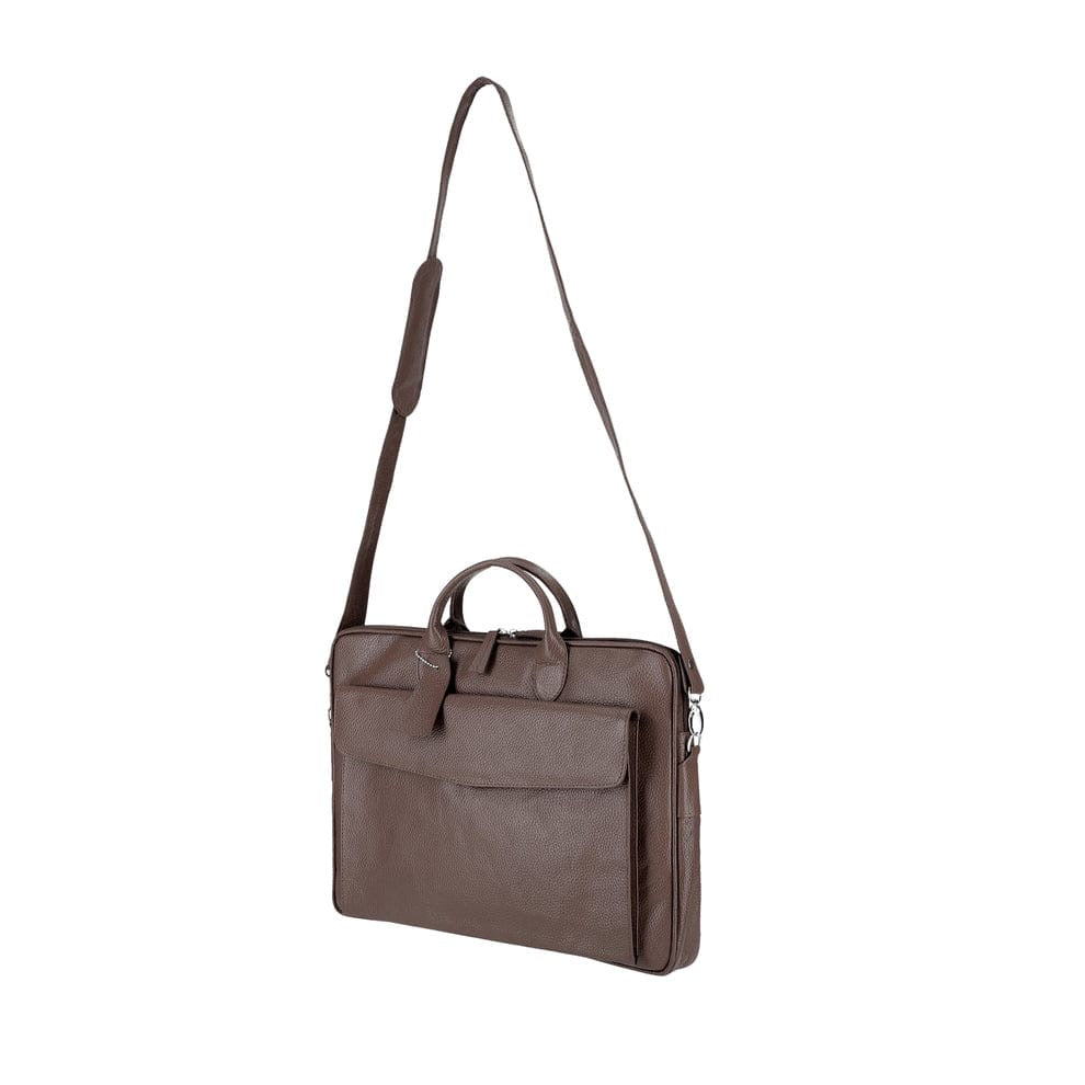 Brown sleek carrier laptop bag
