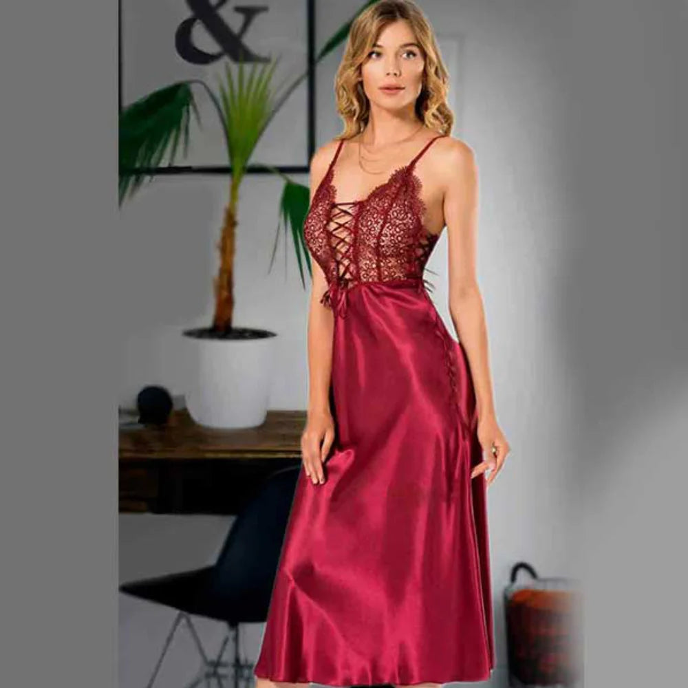 Ladies Long nightie 2pc