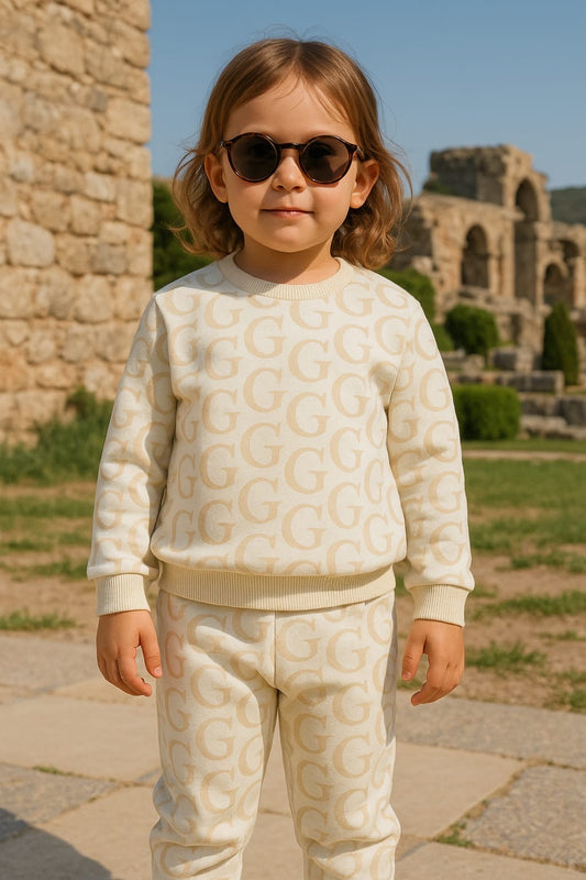 Gucci fleece track suit