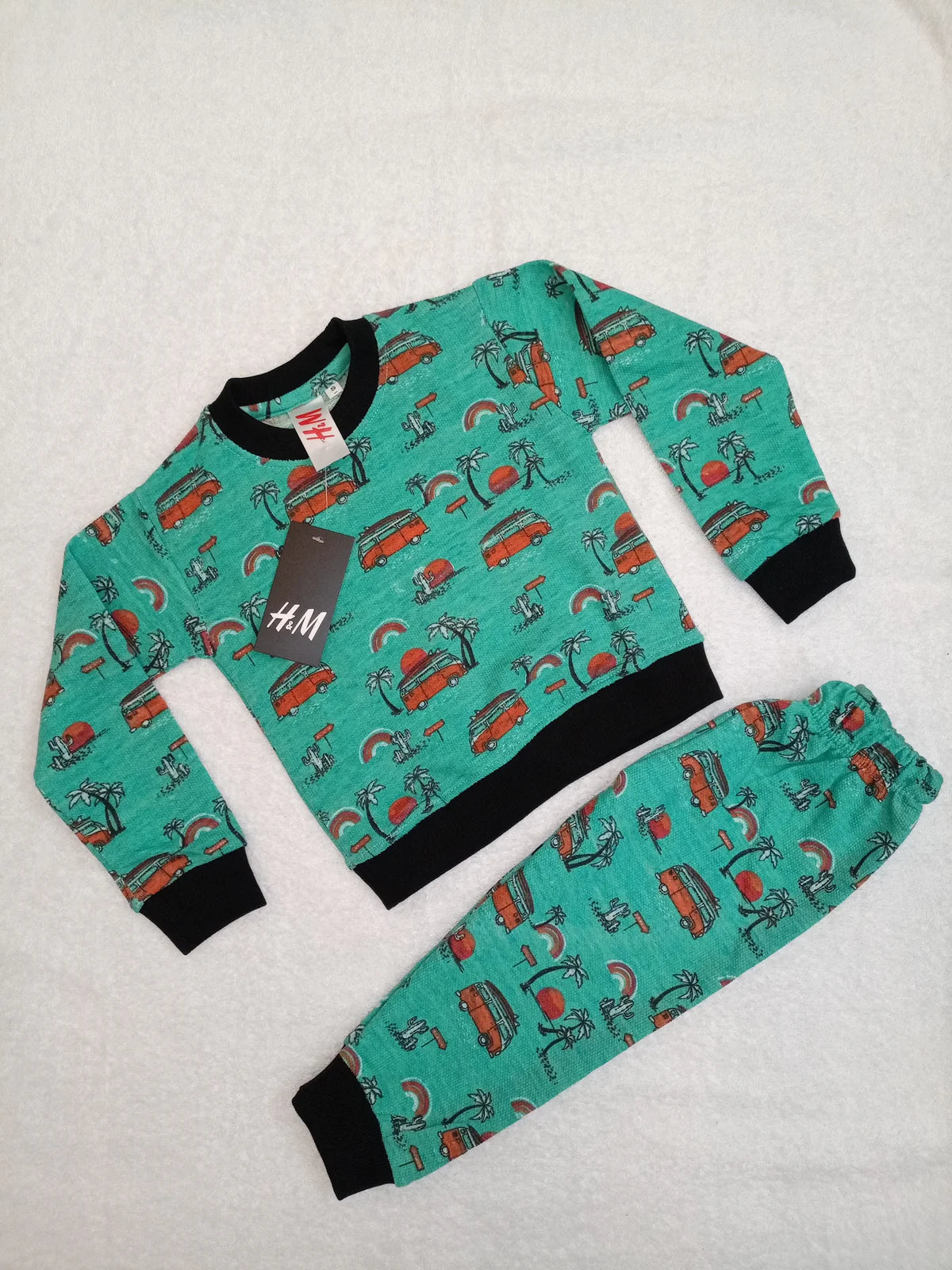 Car track suit tropical fabric light