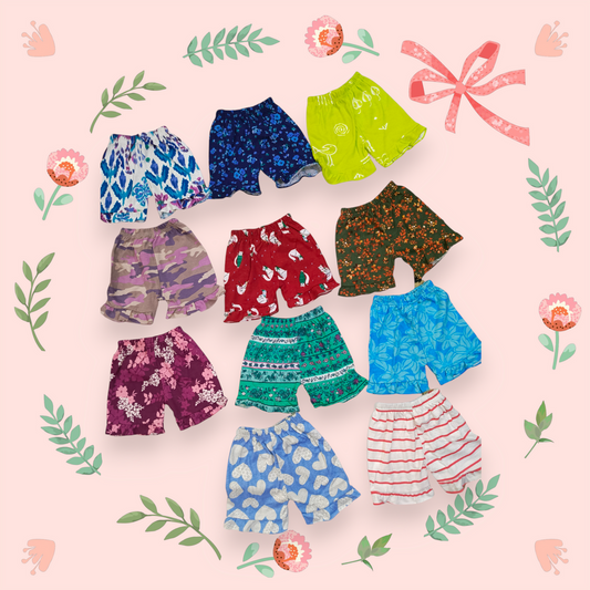 Pack of 4 shorts random colours